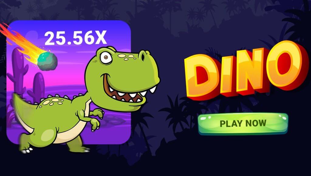 Comment jouer à Dino, le jeu crash sur le casino en ligne MyStake ?