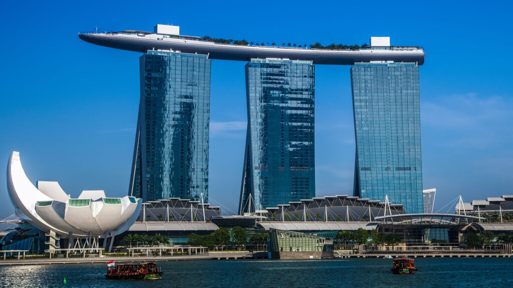 Le Marina Bay Sands à Singapour